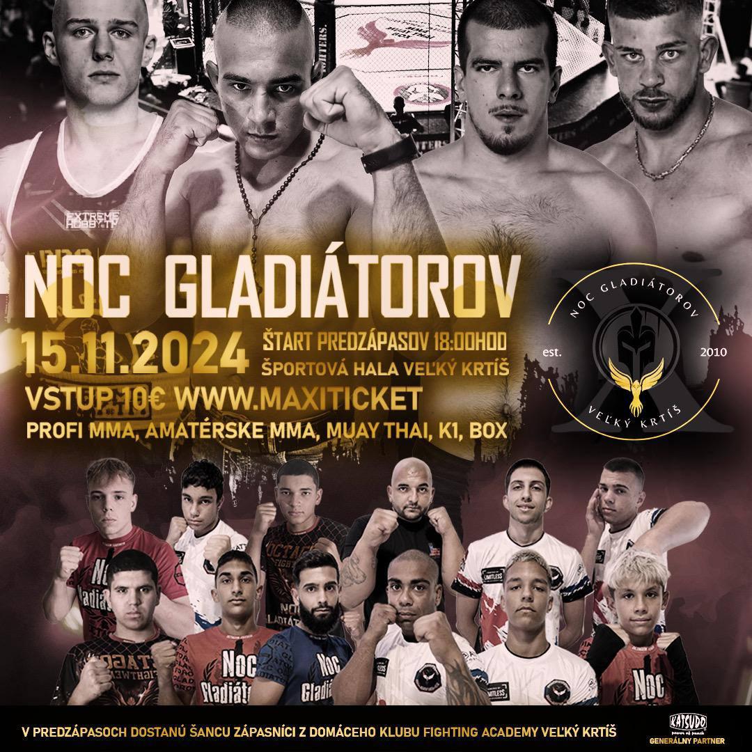 Noc gladiátorov X