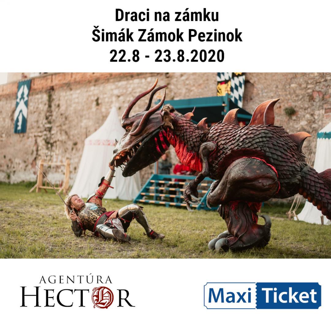 Draci na zámku 22.-23.8.2020 / Pezinok