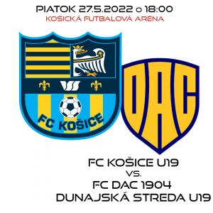 FC Košice U19 vs. FC DAC 1904 Dunajská Streda U19