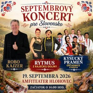 Septembrový koncert pre Slovensko