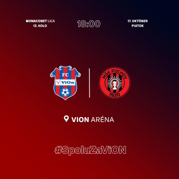 FC ViOn Zlaté Moravce-Vráble - MŠK Púchov
