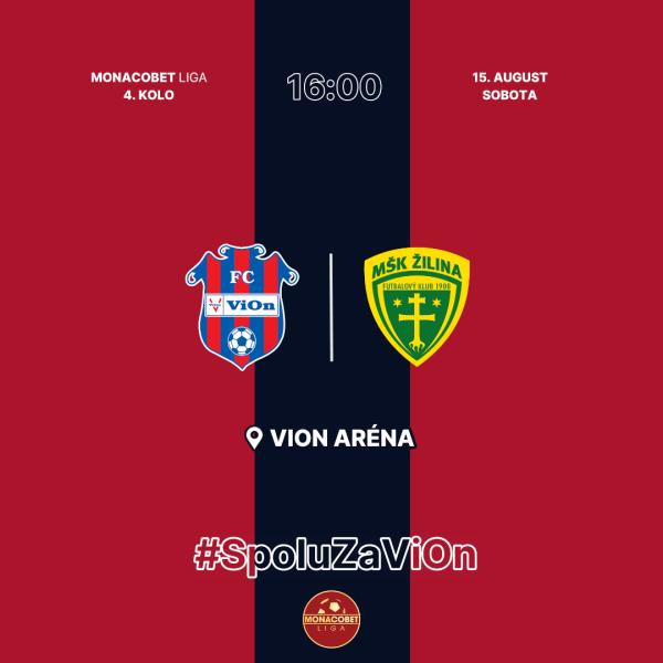 FC ViOn Zlaté Moravce-Vráble - MŠK Žilina B