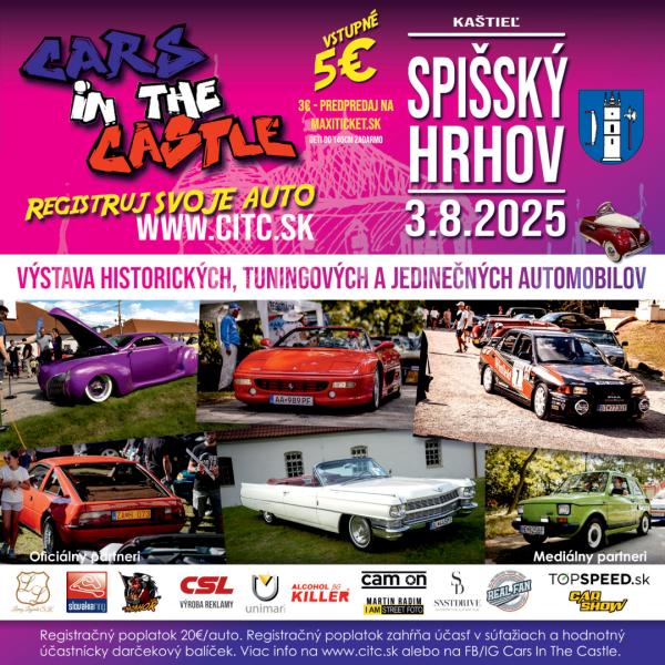 Cars in The Castle – Spišský Hrhov #1