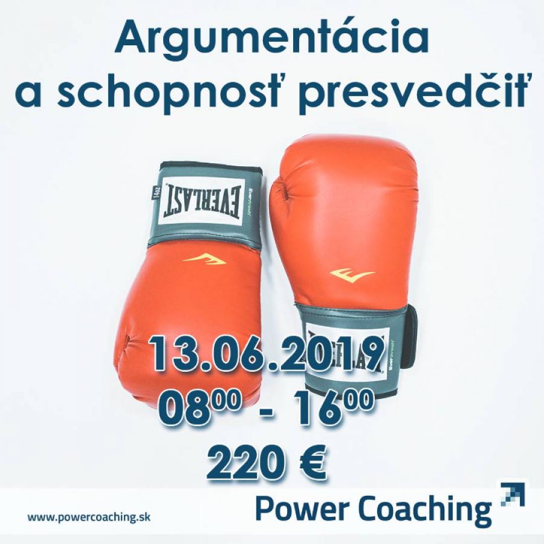 Workshop: Argumentácia a schopnosť presvedčiť