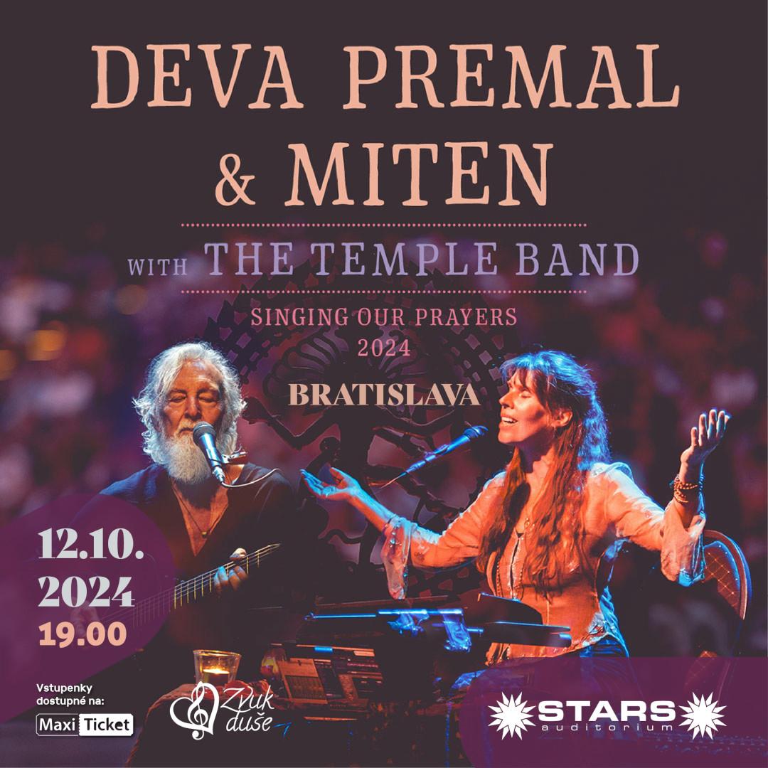 Deva Premal and Miten - Singing Our Prayers tour 2024