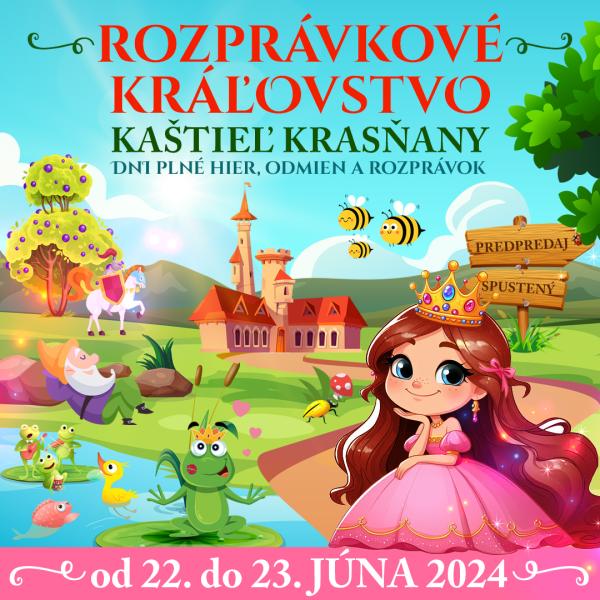 Rozprávkové kráľovstvo kaštieľ Krasňany