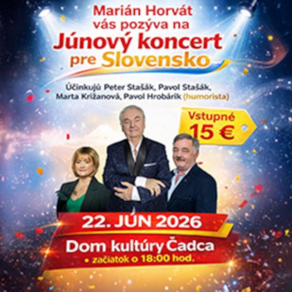 Junový koncert pre Slovensko