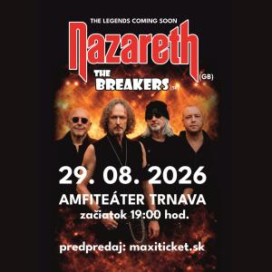 Koncert britskej rockovej legendy