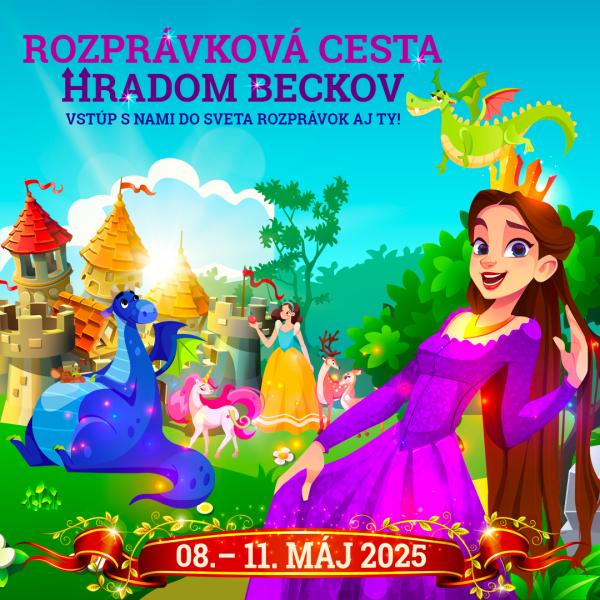 Rozprávková cesta hradom Beckov 2025