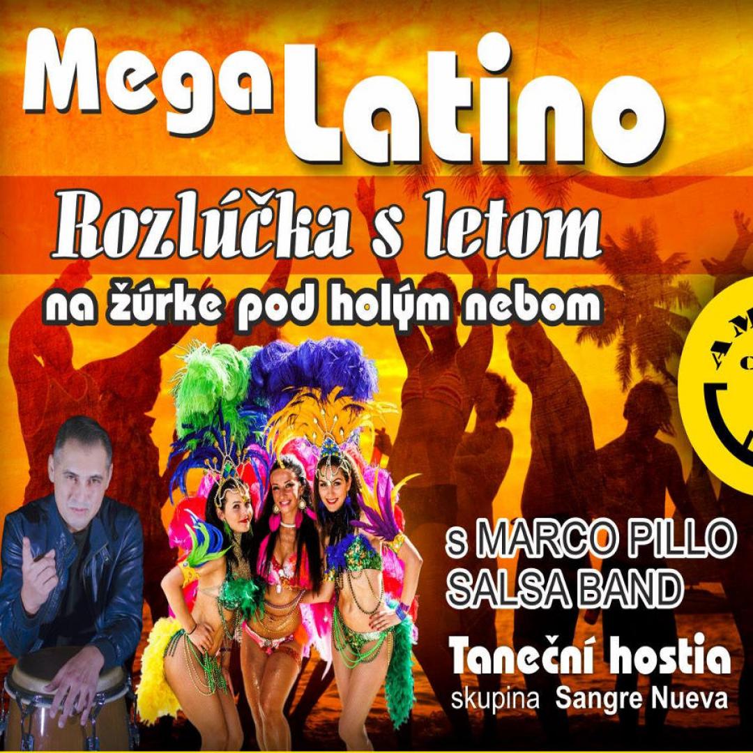 Mega Latino žúrka pod holým nebom - Amfiteáter Trnava