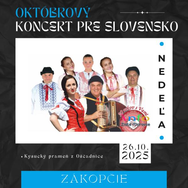 Októbrový koncert pre Slovensko - Zákopčie