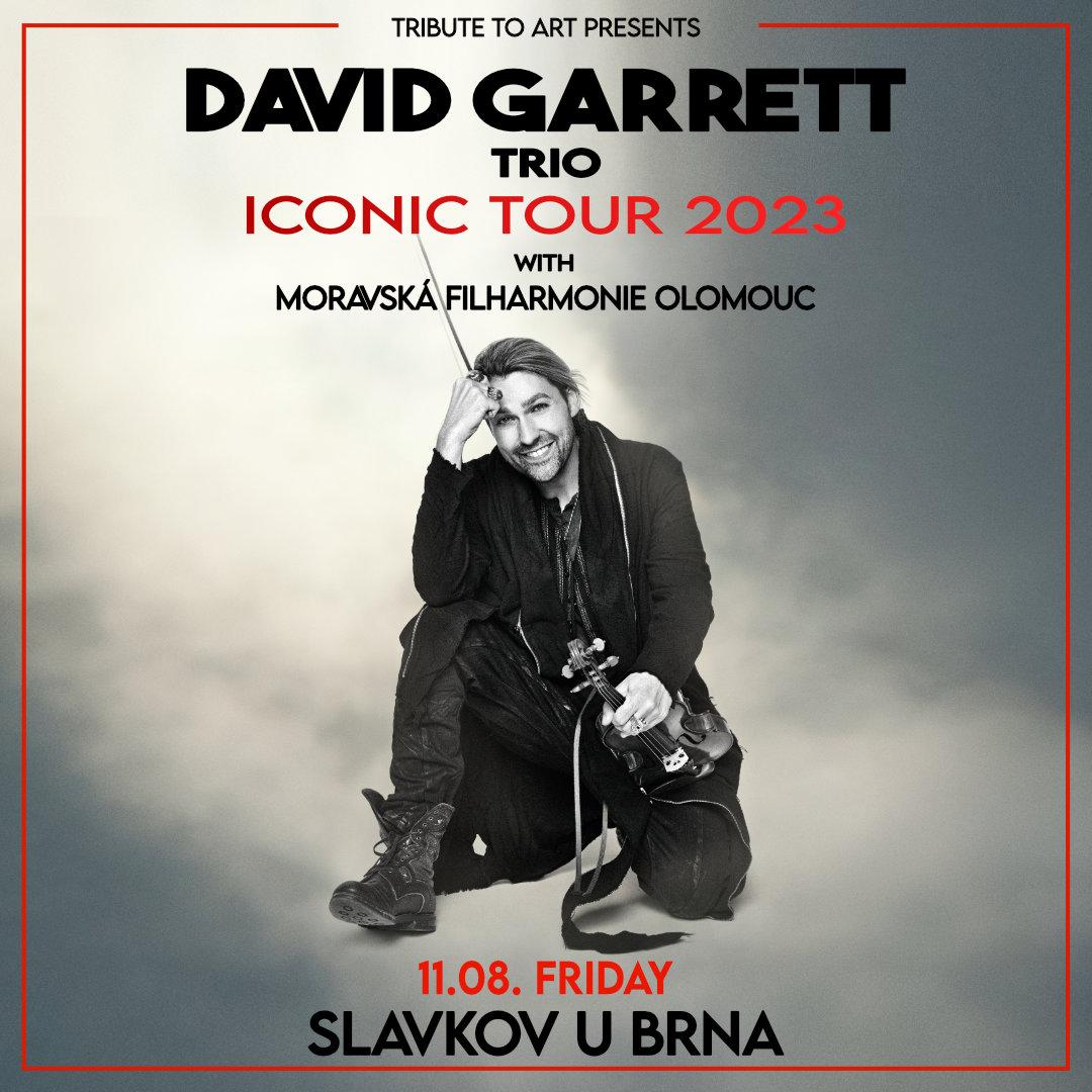 David Garrett - ICONIC tour 2023 | 11.08.2023 - piatok Zámek Slavkov - Austerlitz
