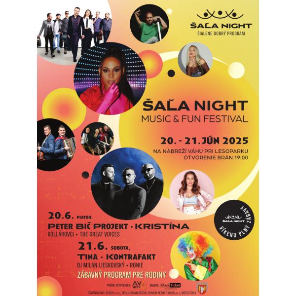 ŠAĽA NIGHT  21.06.2025 