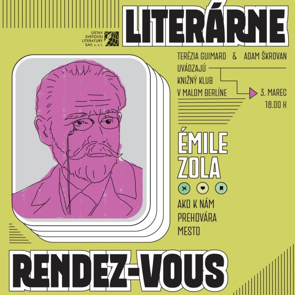 Émile Zola: Ako k nám prehovára mesto? | Literárne rendez-vous