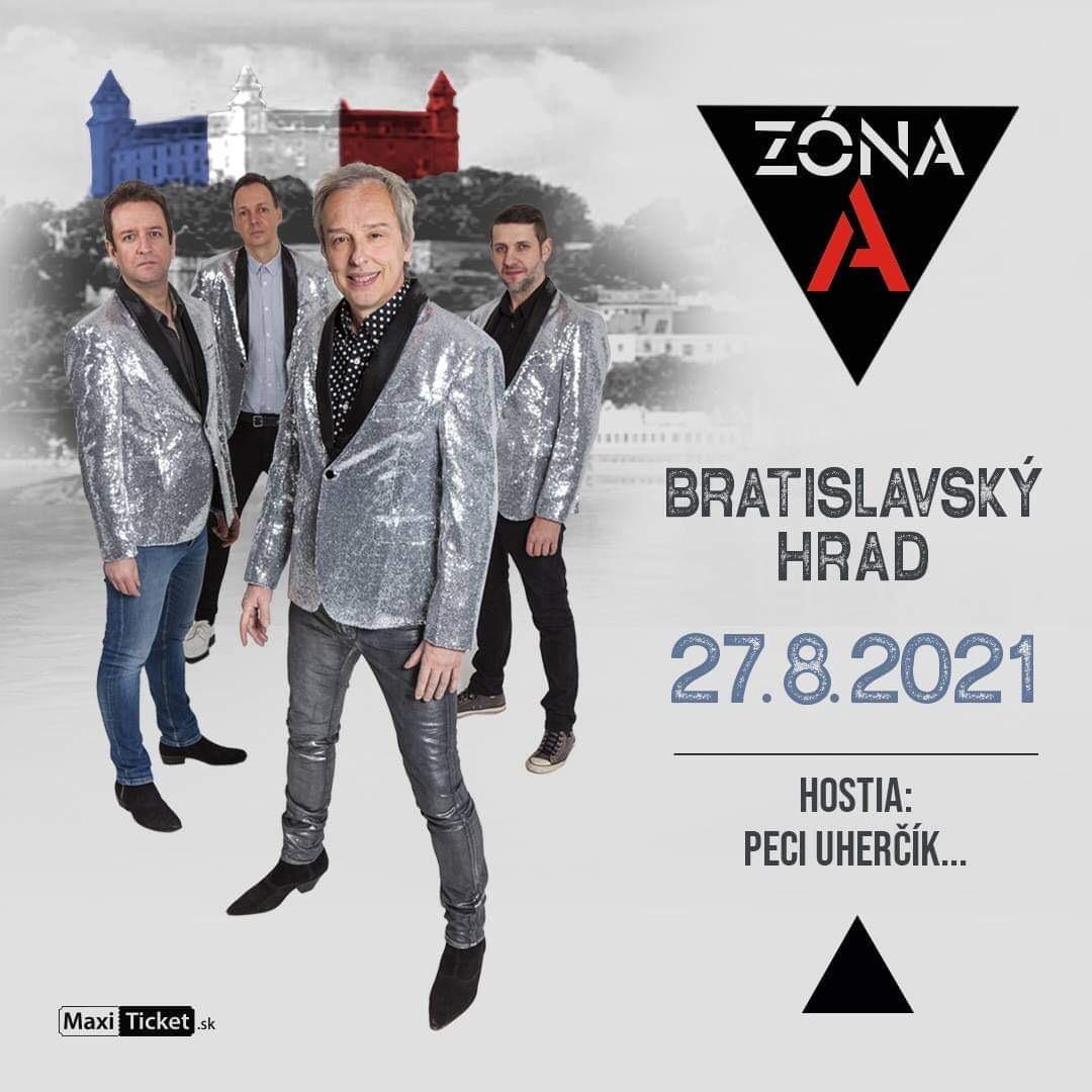 Koncert ZÓNA A / Bratislavský hrad