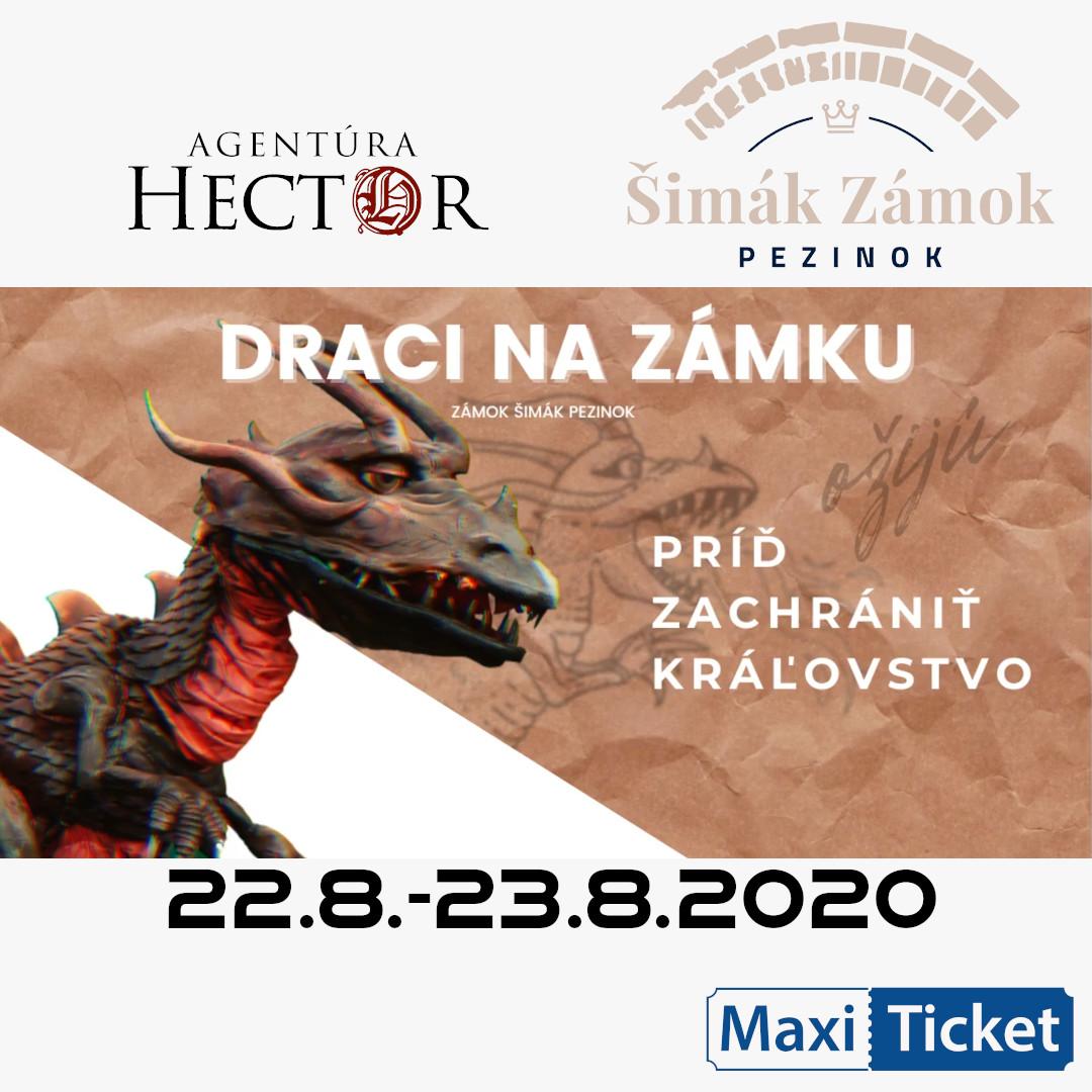 Draci na zámku 22.-23.8.2020 / Pezinok