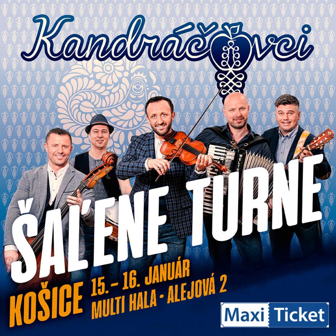 Kandráčovci - Šaľene turne, Košice