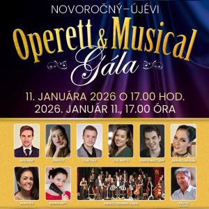 Újévi musical és operett gála 2026