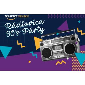 Rádiovica 90's Párty Trnavského rádia | KD Smolenice